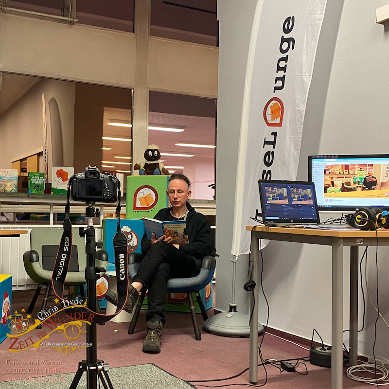 Leseweltrekord durchgeführt von der LeseLounge e.V. in 2022.